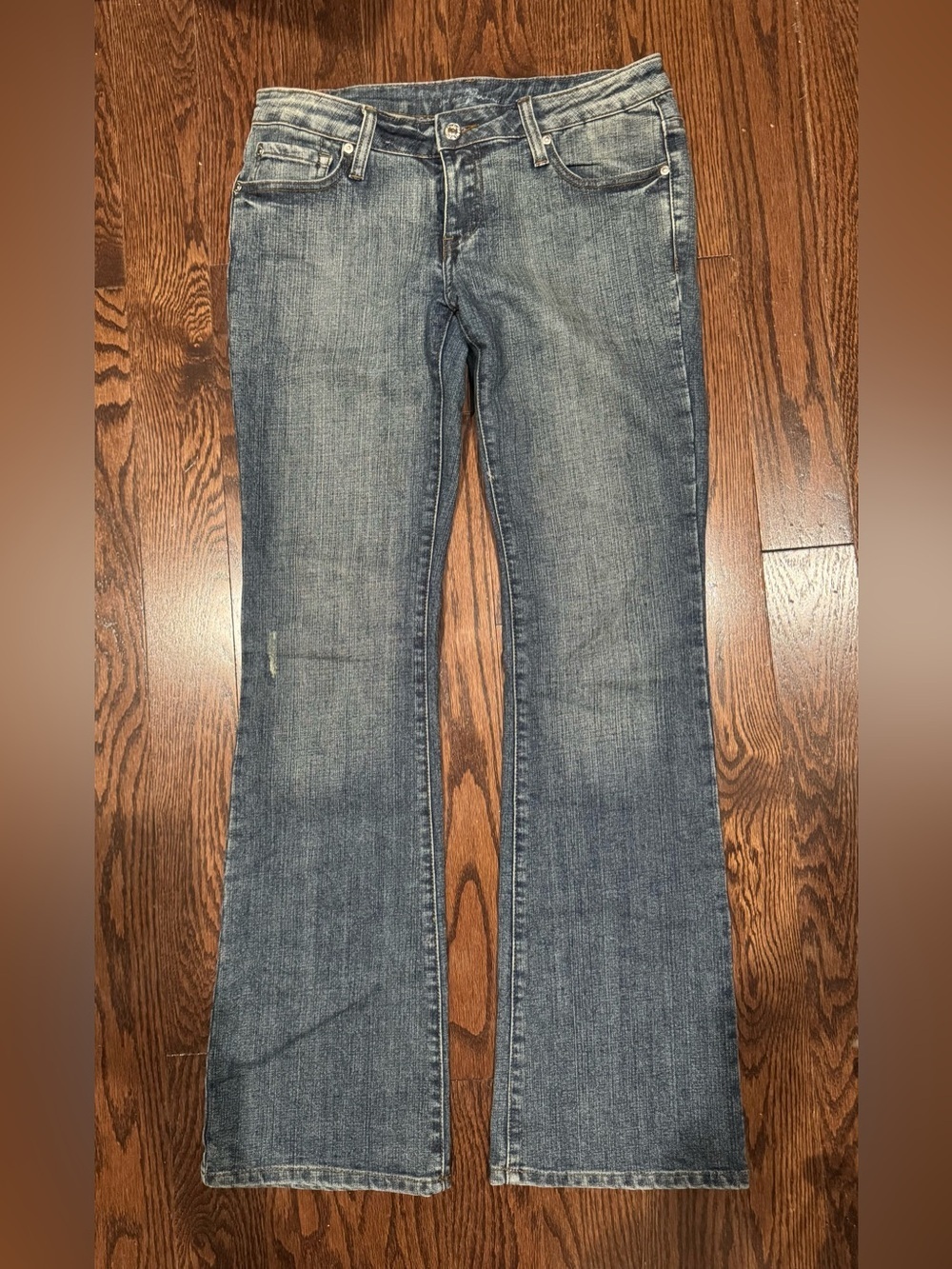 7 For All Mankind Bootcut Jeans Women’s Size 30 Medium Wash Denim USA Made